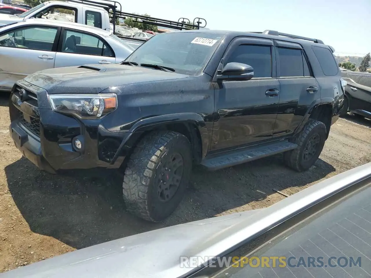 1 Фотография поврежденного автомобиля JTEHU5JR1M5881409 TOYOTA 4RUNNER 2021