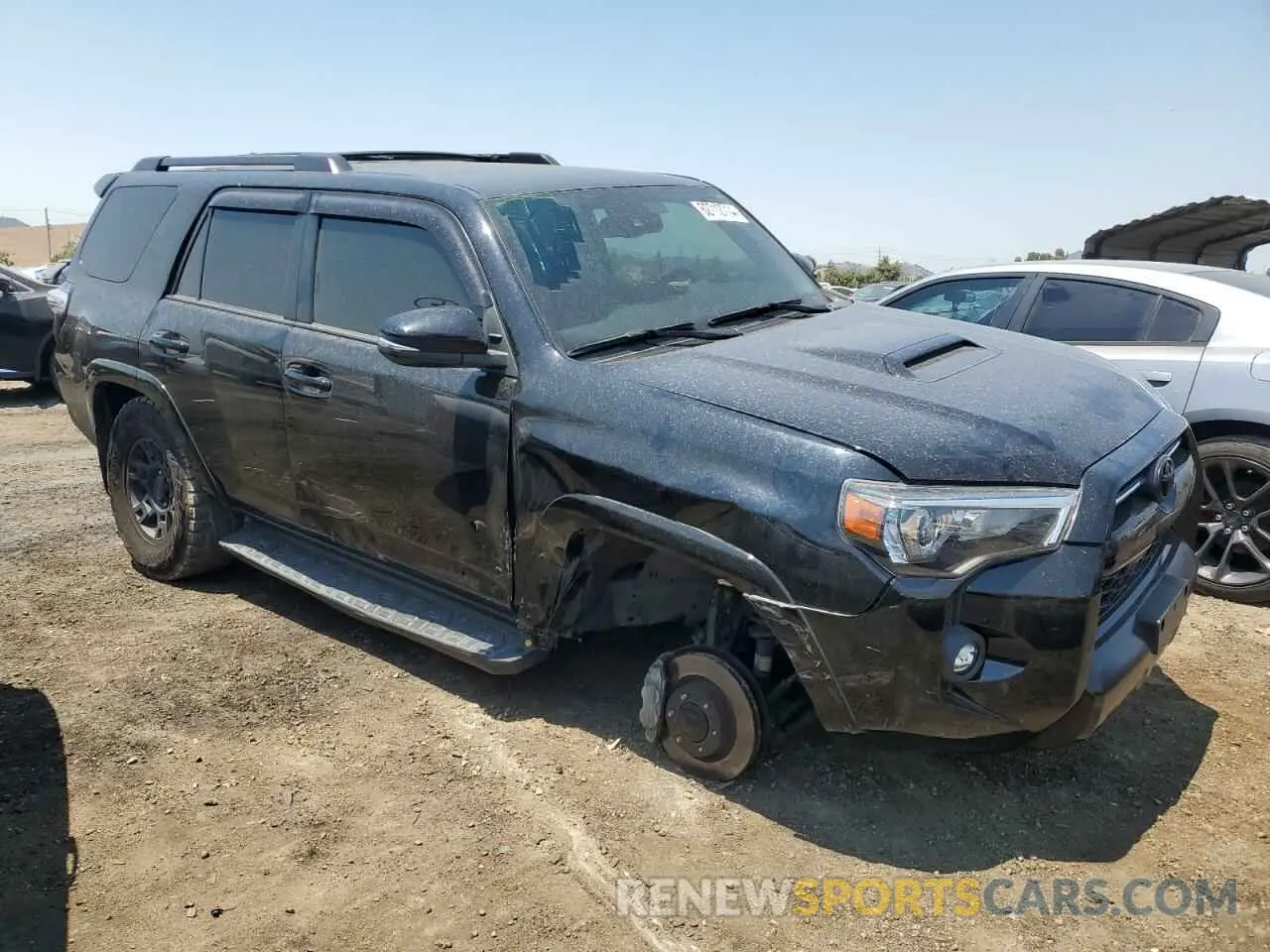 4 Фотография поврежденного автомобиля JTEHU5JR1M5881409 TOYOTA 4RUNNER 2021