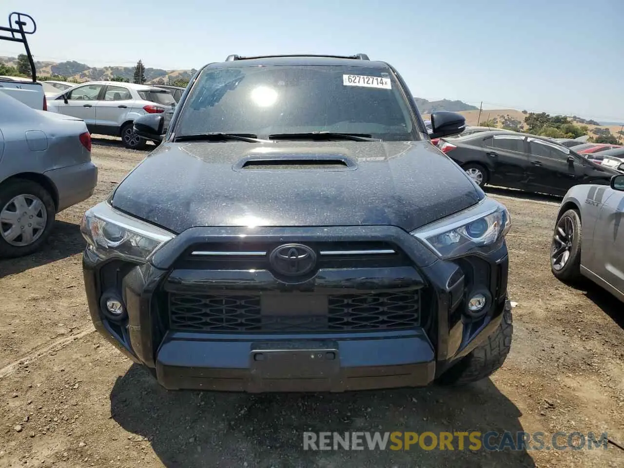 5 Фотография поврежденного автомобиля JTEHU5JR1M5881409 TOYOTA 4RUNNER 2021