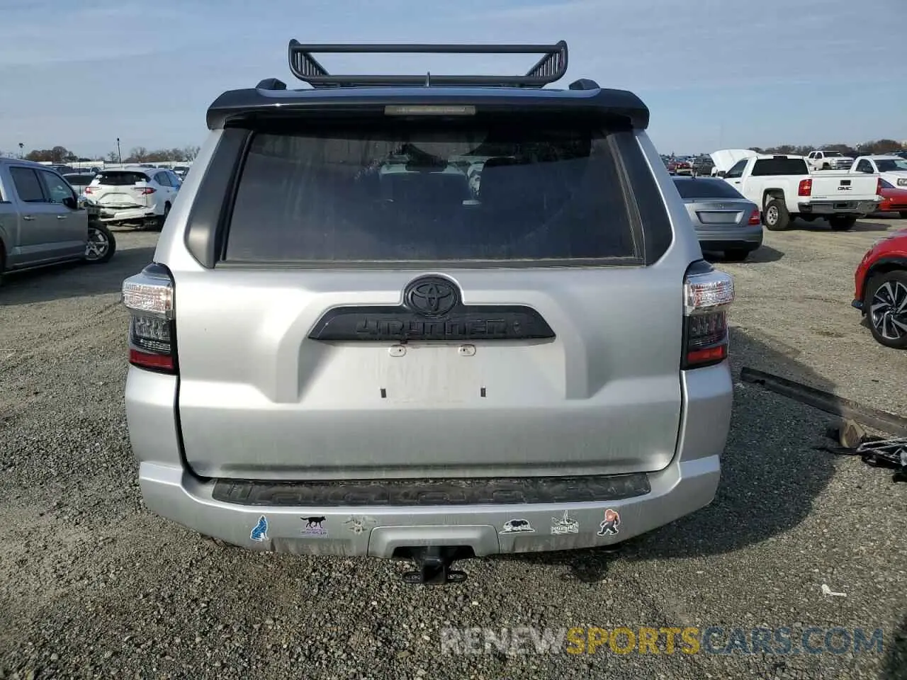 6 Photograph of a damaged car JTEHU5JR1M5948039 TOYOTA 4RUNNER 2021