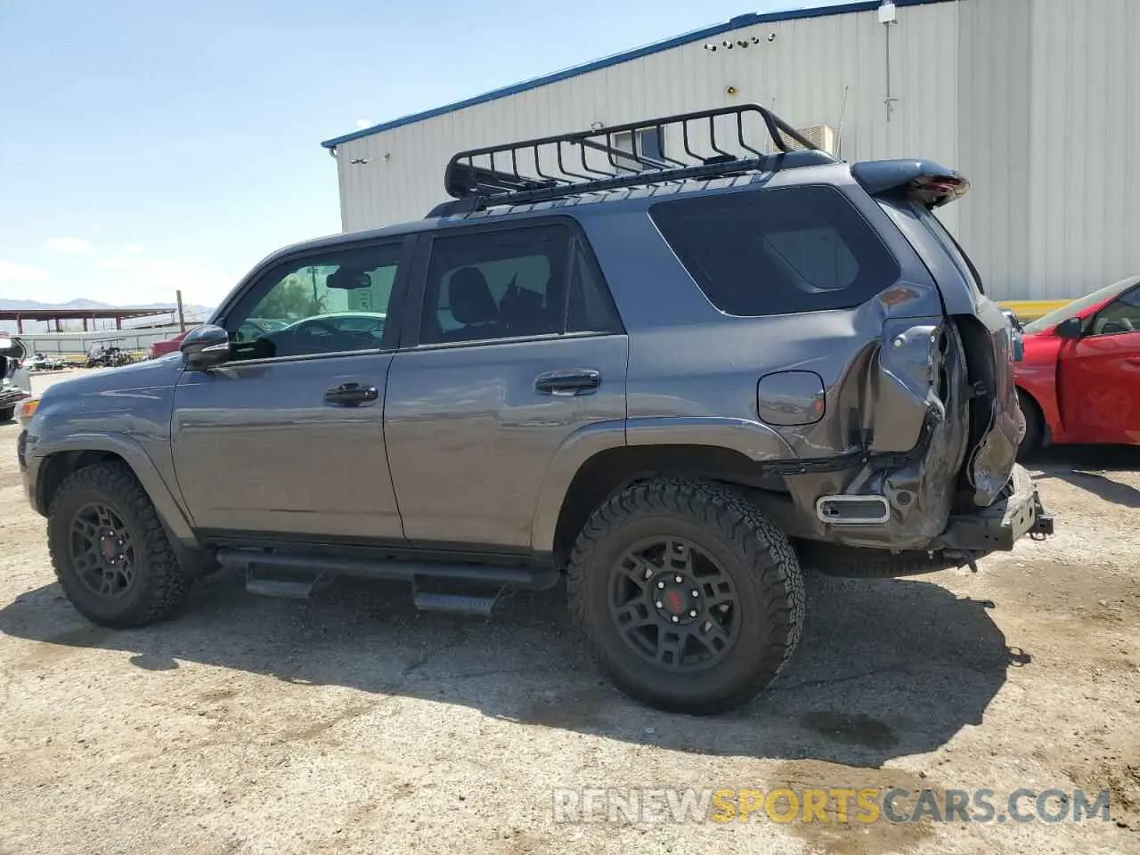 2 Photograph of a damaged car JTEHU5JR1M5962040 TOYOTA 4RUNNER 2021