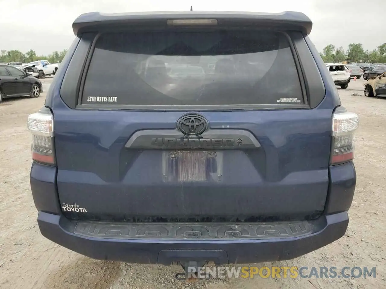 6 Photograph of a damaged car JTEHU5JR2M5916913 TOYOTA 4RUNNER 2021