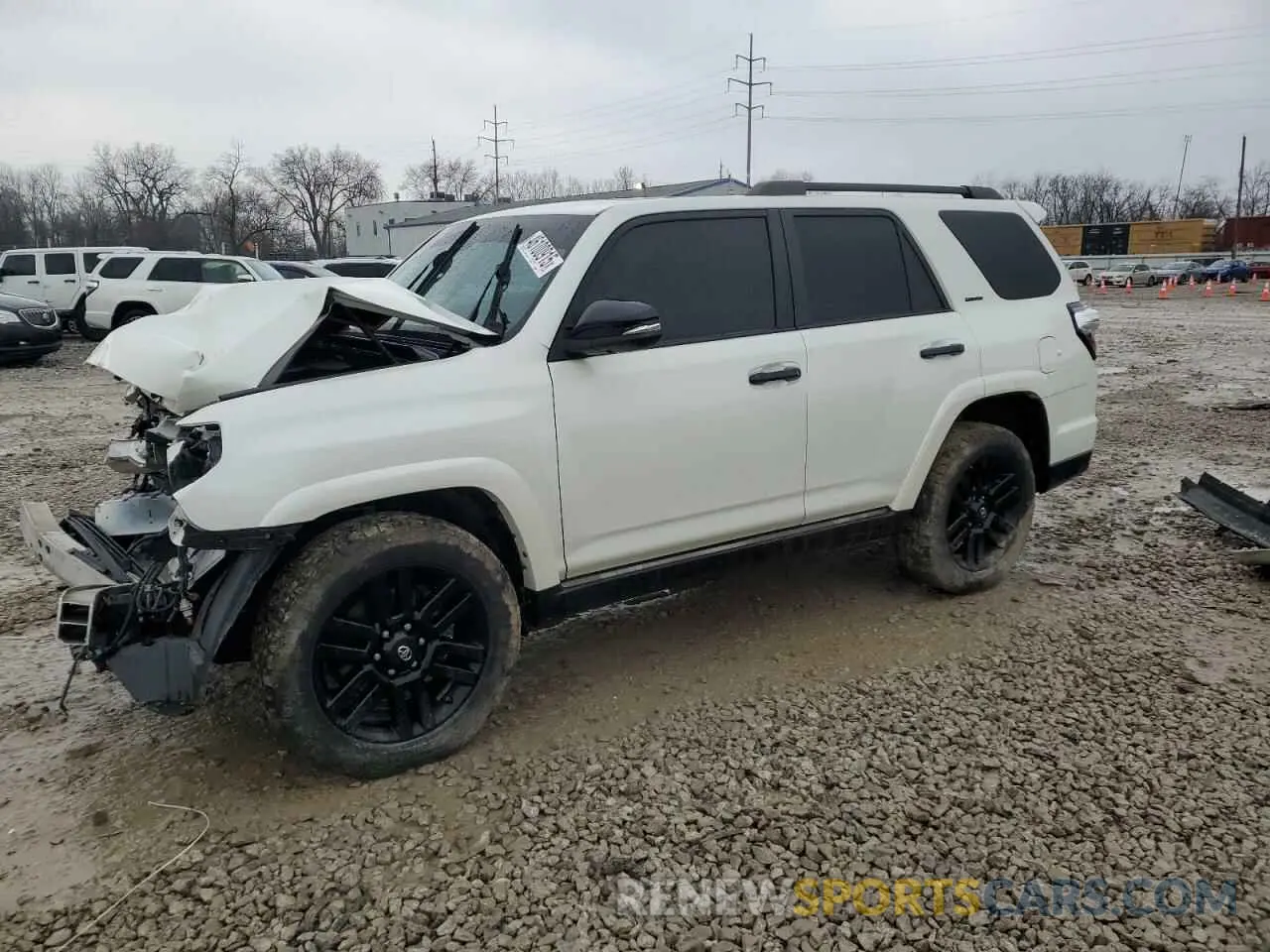 1 Photograph of a damaged car JTEJU5JR2M5920848 TOYOTA 4RUNNER 2021