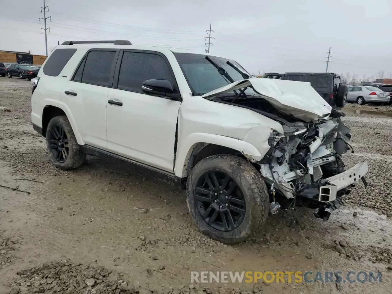 4 Photograph of a damaged car JTEJU5JR2M5920848 TOYOTA 4RUNNER 2021