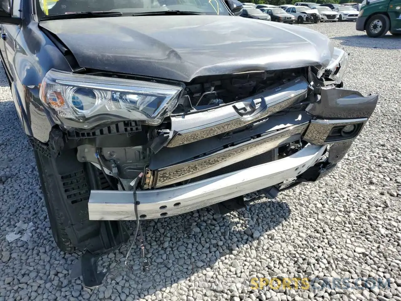 9 Фотография поврежденного автомобиля JTEJU5JR4M5906403 TOYOTA 4RUNNER 2021