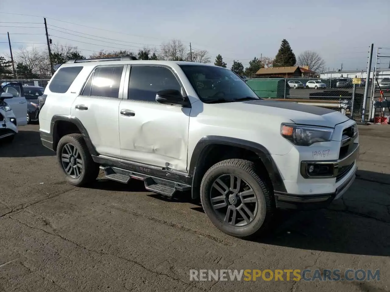 4 Фотография поврежденного автомобиля JTEJU5JR5M5878840 TOYOTA 4RUNNER 2021