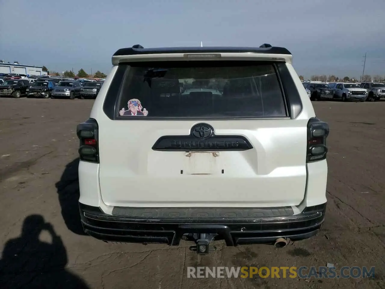 6 Фотография поврежденного автомобиля JTEJU5JR5M5878840 TOYOTA 4RUNNER 2021