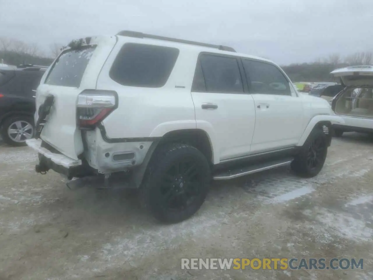 3 Фотография поврежденного автомобиля JTEJU5JR8M5843080 TOYOTA 4RUNNER 2021