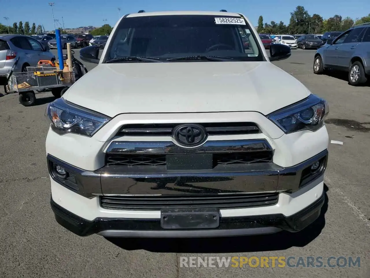 5 Photograph of a damaged car JTEJU5JR8M5965583 TOYOTA 4RUNNER 2021