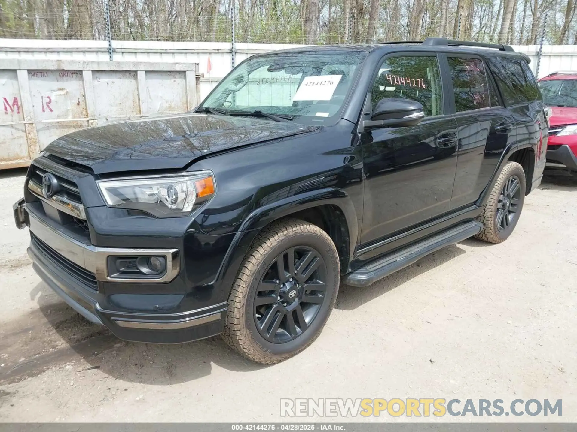 2 Photograph of a damaged car JTEJU5JRXM5969778 TOYOTA 4RUNNER 2021