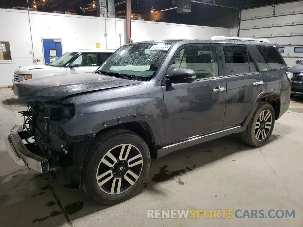 1 Photograph of a damaged car JTEKU5JR2M5841734 TOYOTA 4RUNNER 2021