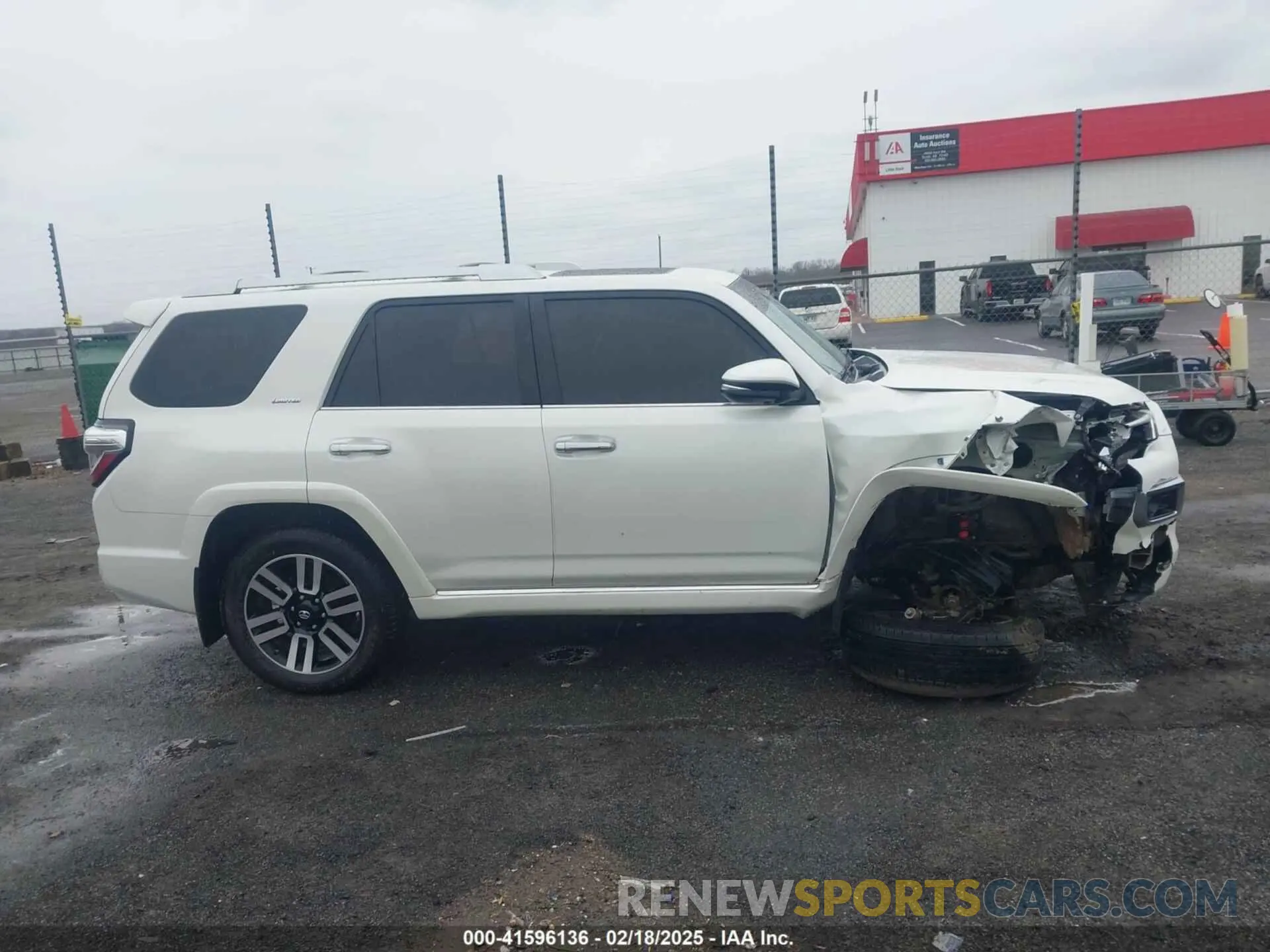 13 Photograph of a damaged car JTEKU5JR4M5892698 TOYOTA 4RUNNER 2021