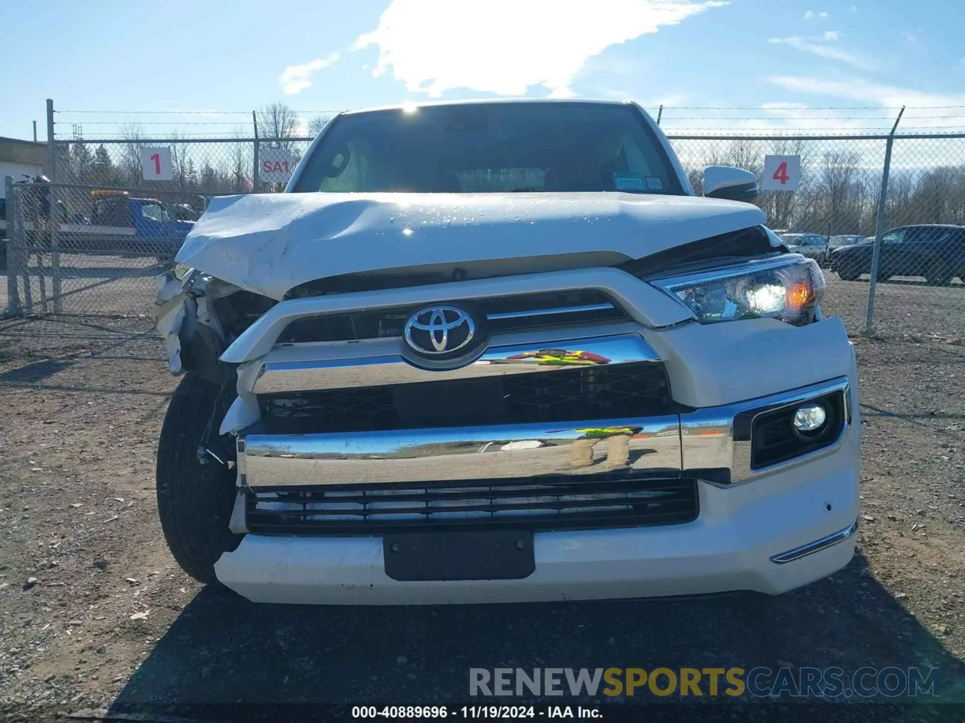 12 Фотография поврежденного автомобиля JTEKU5JR5M5869348 TOYOTA 4RUNNER 2021