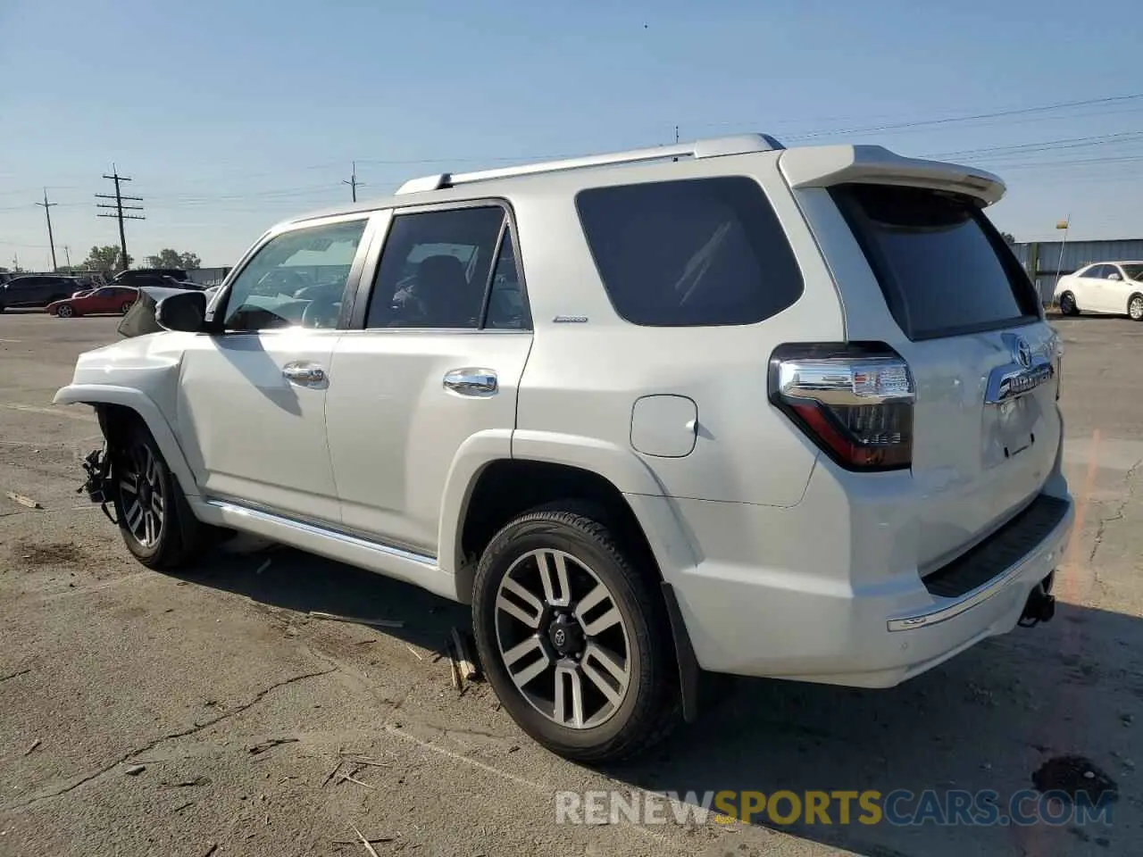 2 Photograph of a damaged car JTEKU5JR5M5924770 TOYOTA 4RUNNER 2021