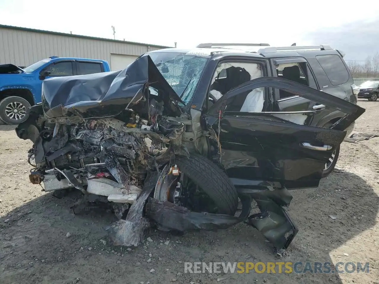 1 Photograph of a damaged car JTEKU5JR6M5859301 TOYOTA 4RUNNER 2021