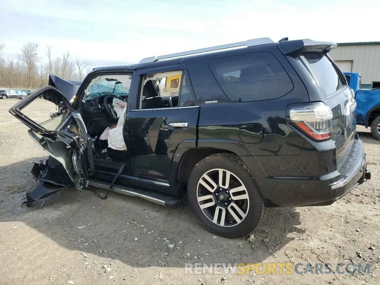 2 Photograph of a damaged car JTEKU5JR6M5859301 TOYOTA 4RUNNER 2021