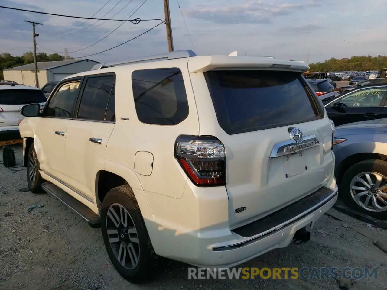 2 Фотография поврежденного автомобиля JTEKU5JR6M5861453 TOYOTA 4RUNNER 2021