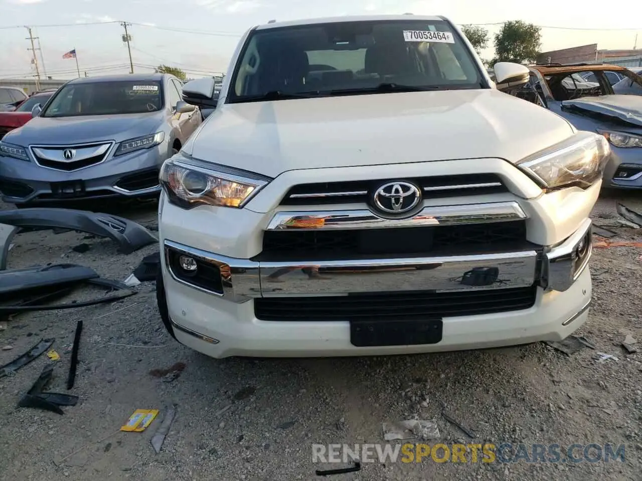 5 Фотография поврежденного автомобиля JTEKU5JR6M5861453 TOYOTA 4RUNNER 2021