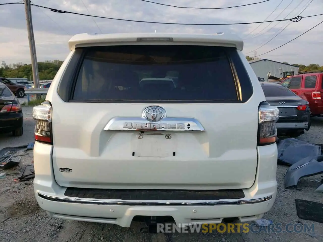 6 Фотография поврежденного автомобиля JTEKU5JR6M5861453 TOYOTA 4RUNNER 2021