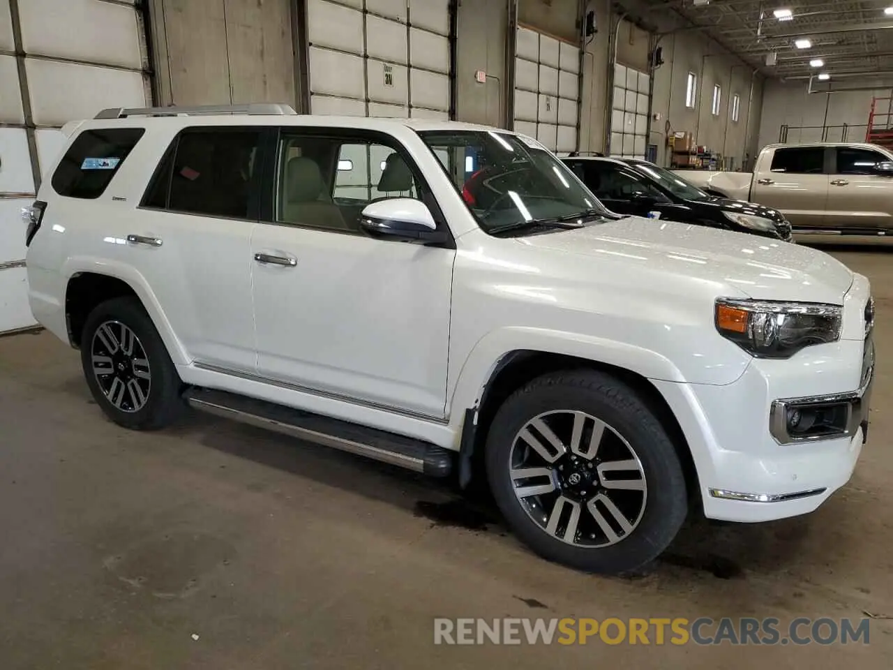 4 Фотография поврежденного автомобиля JTEKU5JR7M5860201 TOYOTA 4RUNNER 2021