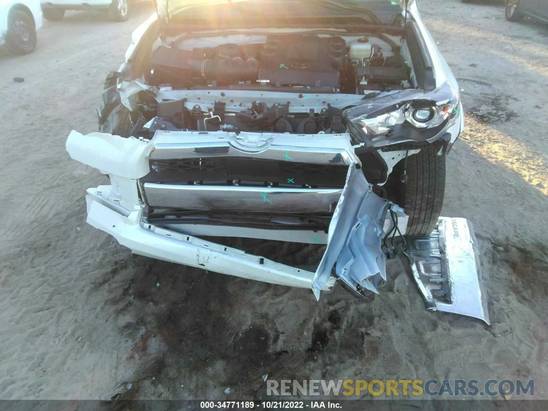 6 Фотография поврежденного автомобиля JTEKU5JR8M5914086 TOYOTA 4RUNNER 2021