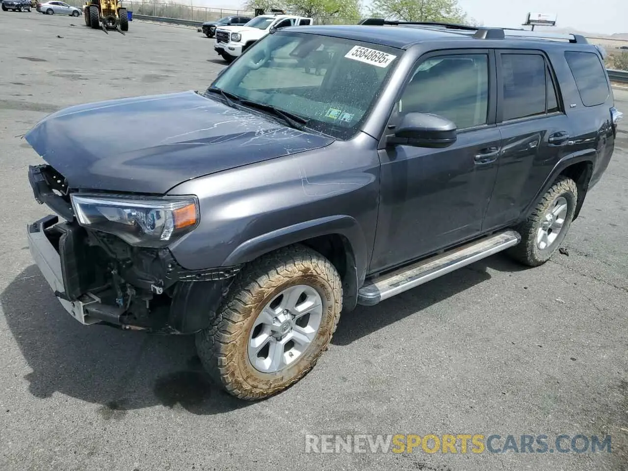 1 Фотография поврежденного автомобиля JTEMU5JR0M5962609 TOYOTA 4RUNNER 2021