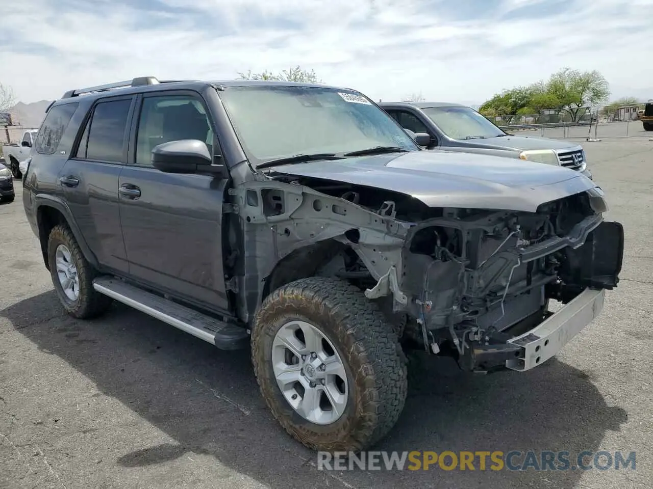 4 Фотография поврежденного автомобиля JTEMU5JR0M5962609 TOYOTA 4RUNNER 2021