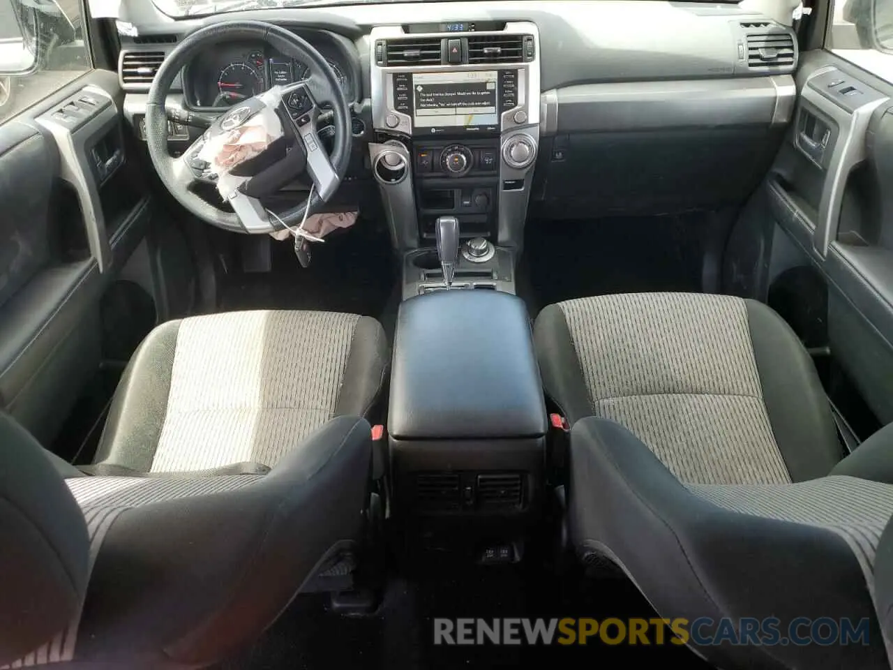 8 Фотография поврежденного автомобиля JTEMU5JR0M5962609 TOYOTA 4RUNNER 2021
