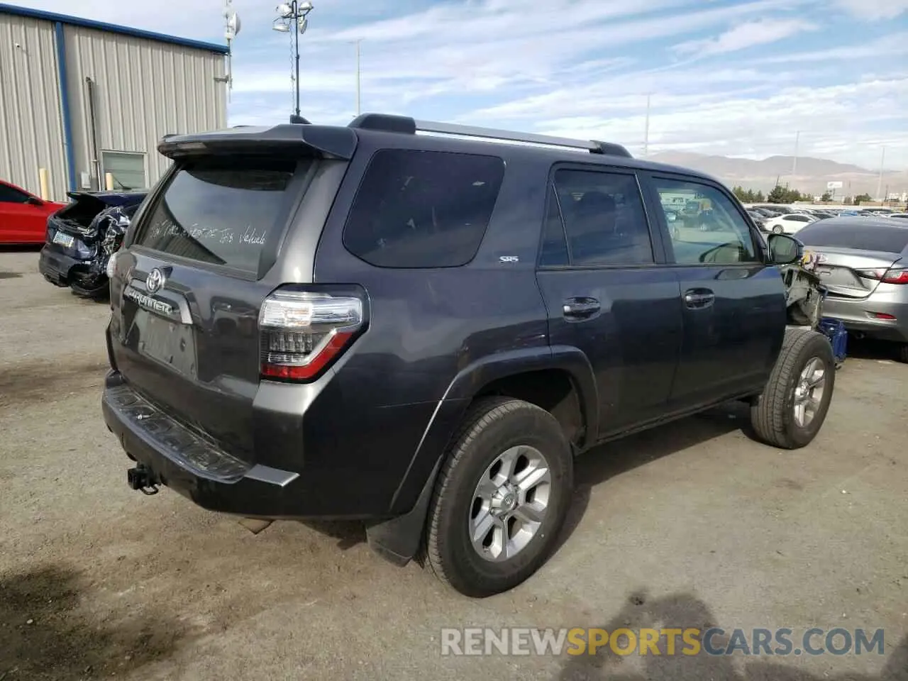 3 Photograph of a damaged car JTEMU5JR1M5877049 TOYOTA 4RUNNER 2021