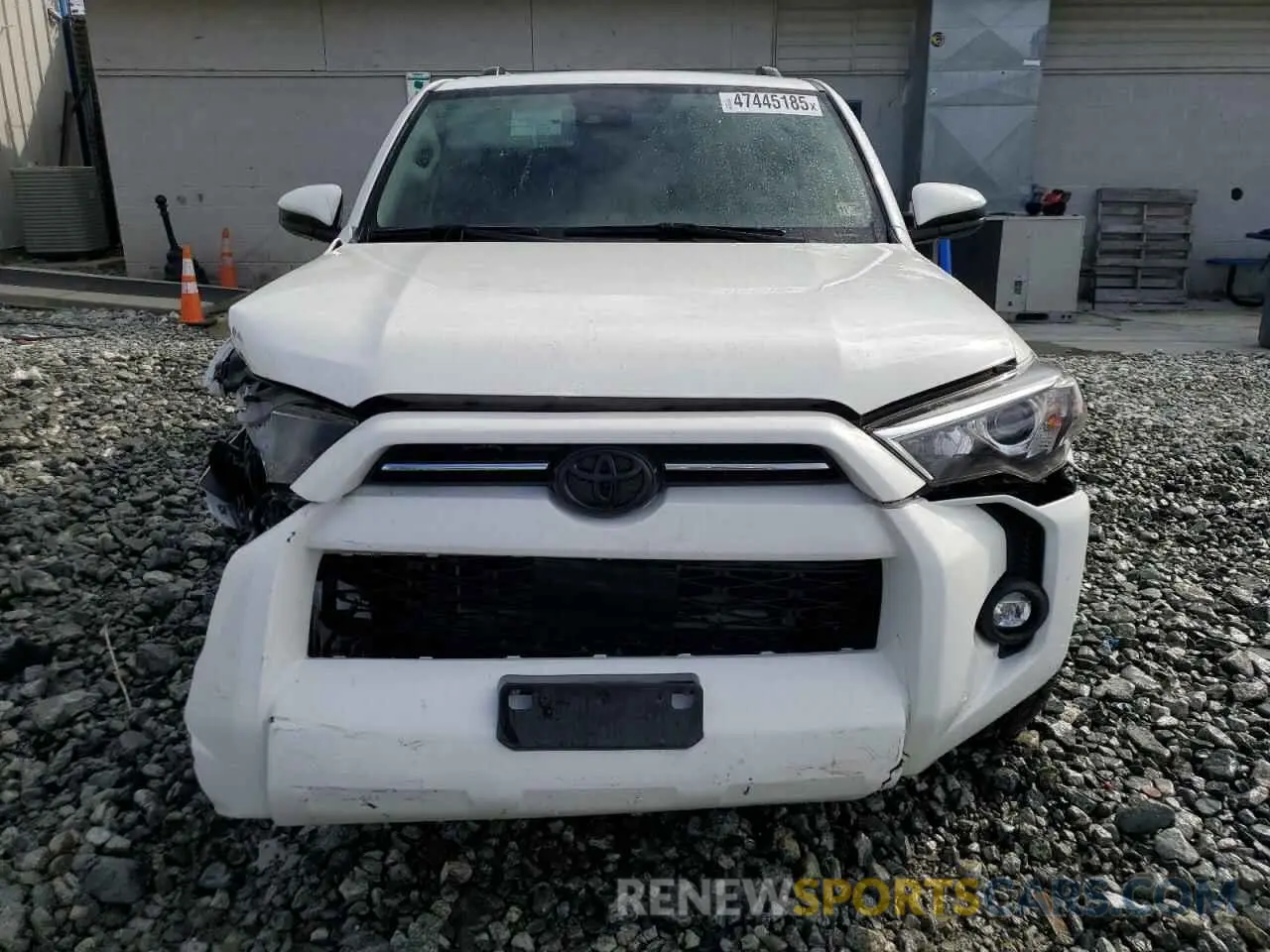 5 Фотография поврежденного автомобиля JTEMU5JR2M5899108 TOYOTA 4RUNNER 2021