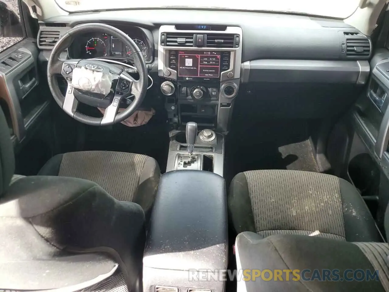 8 Фотография поврежденного автомобиля JTEMU5JR2M5899108 TOYOTA 4RUNNER 2021