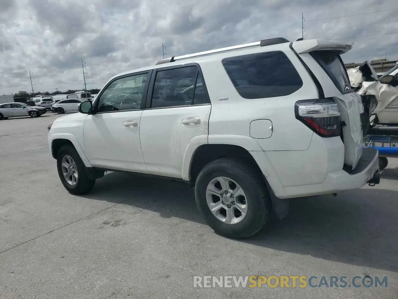 2 Фотография поврежденного автомобиля JTEMU5JR3M5869017 TOYOTA 4RUNNER 2021
