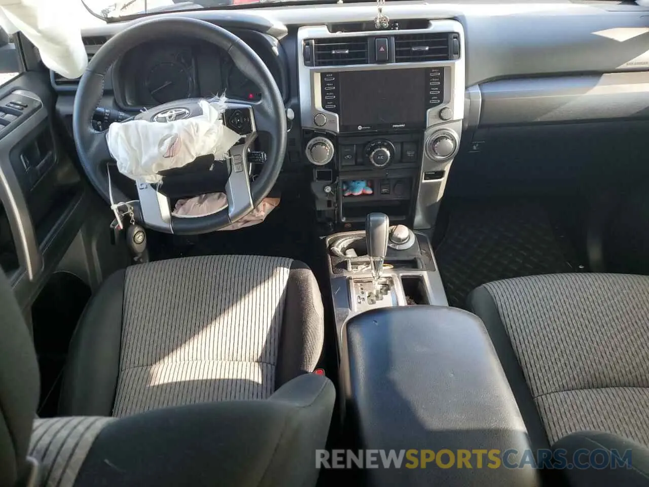 8 Photograph of a damaged car JTEMU5JR3M5920595 TOYOTA 4RUNNER 2021