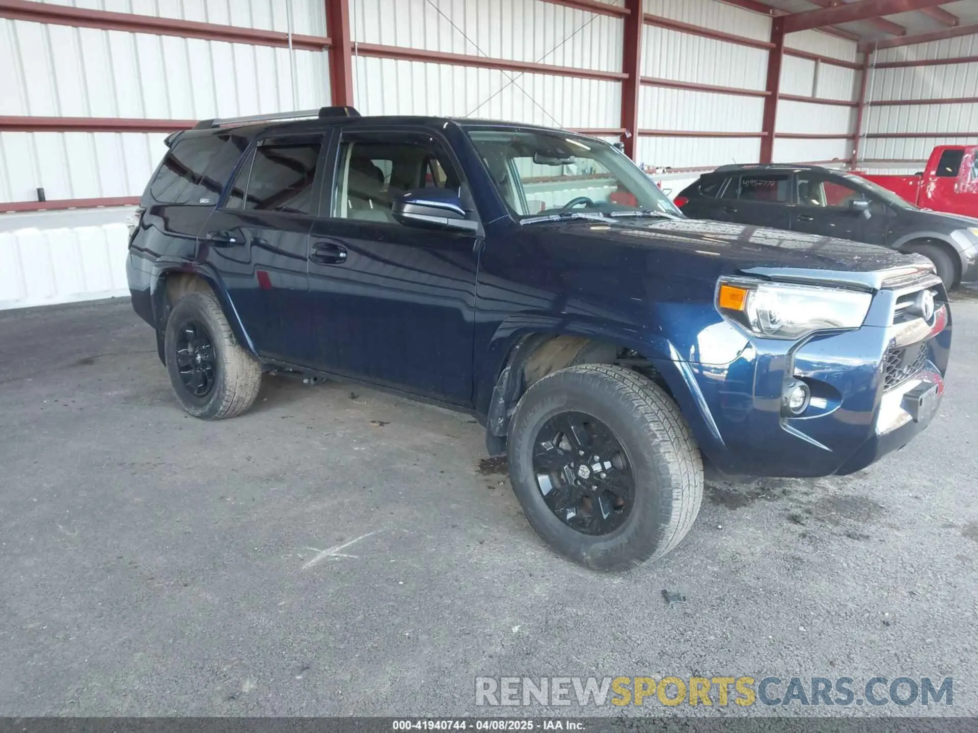 1 Photograph of a damaged car JTEMU5JR3M5933542 TOYOTA 4RUNNER 2021