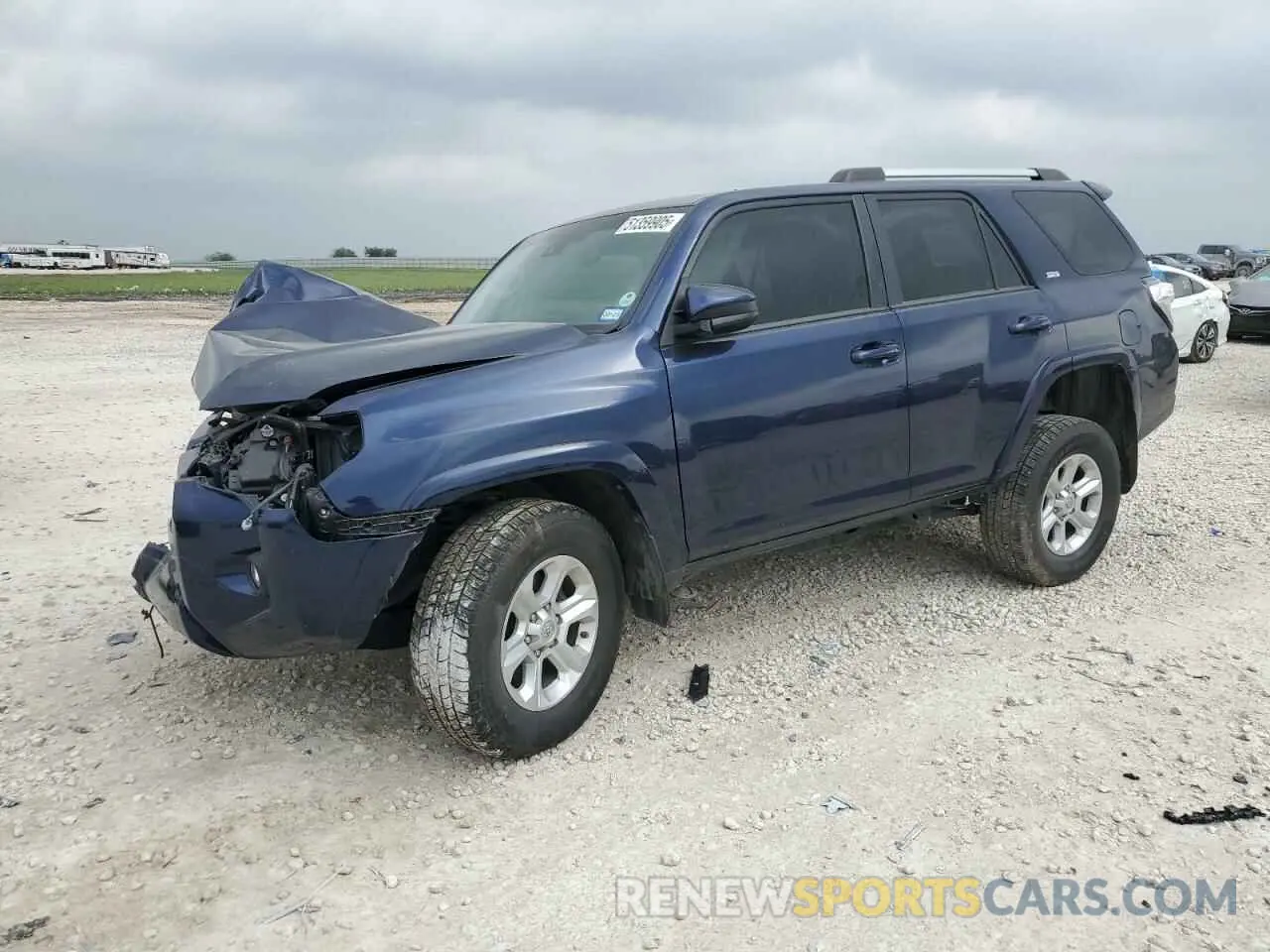 1 Photograph of a damaged car JTEMU5JR4M5917821 TOYOTA 4RUNNER 2021