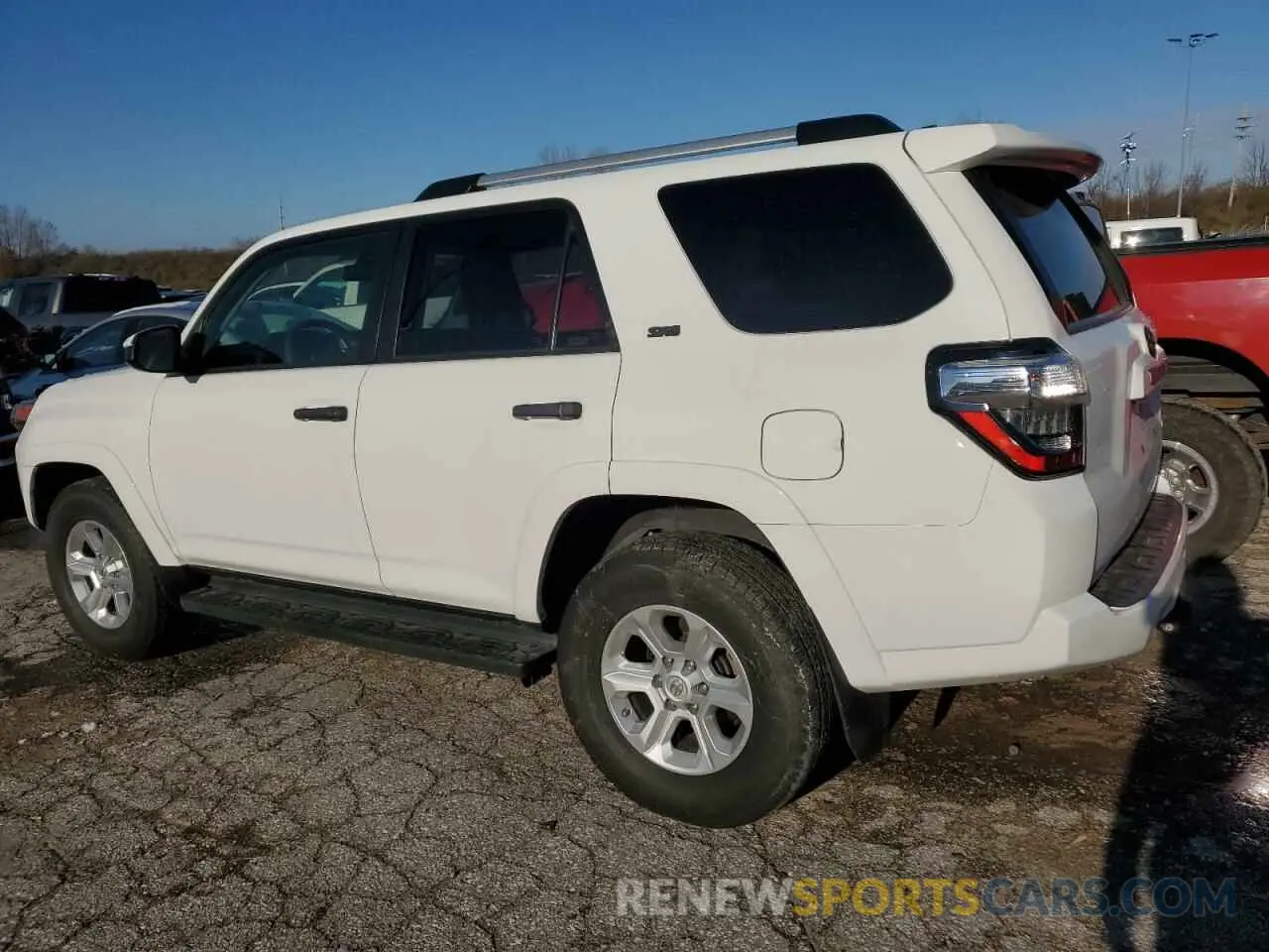 2 Фотография поврежденного автомобиля JTEMU5JR5M5911722 TOYOTA 4RUNNER 2021