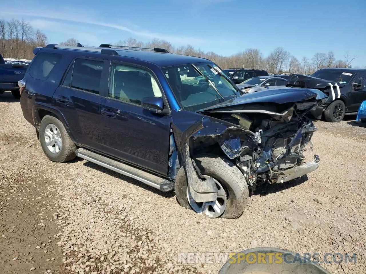 4 Фотография поврежденного автомобиля JTEMU5JR6M5857962 TOYOTA 4RUNNER 2021