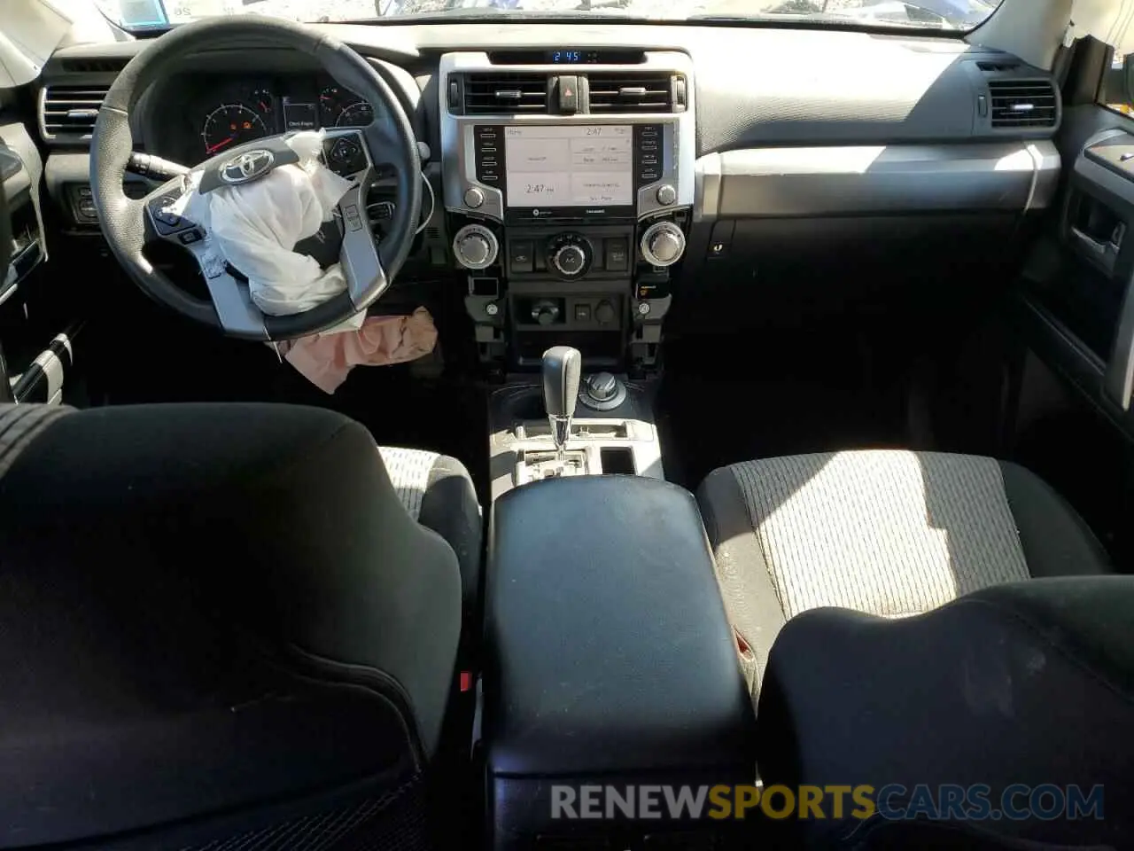 8 Фотография поврежденного автомобиля JTEMU5JR6M5857962 TOYOTA 4RUNNER 2021