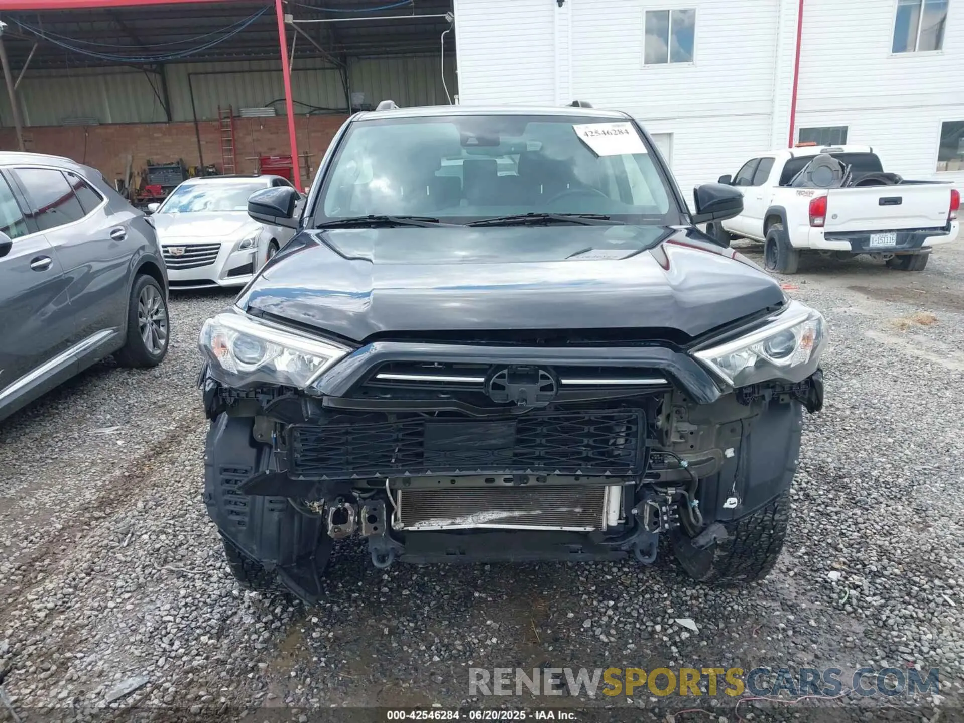 12 Photograph of a damaged car JTEMU5JR6M5882070 TOYOTA 4RUNNER 2021