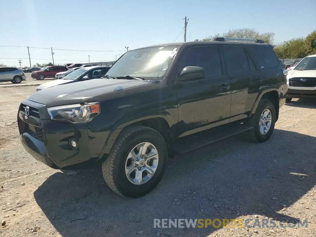1 Photograph of a damaged car JTEMU5JR6M5937486 TOYOTA 4RUNNER 2021