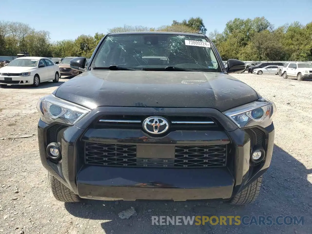 5 Photograph of a damaged car JTEMU5JR6M5937486 TOYOTA 4RUNNER 2021