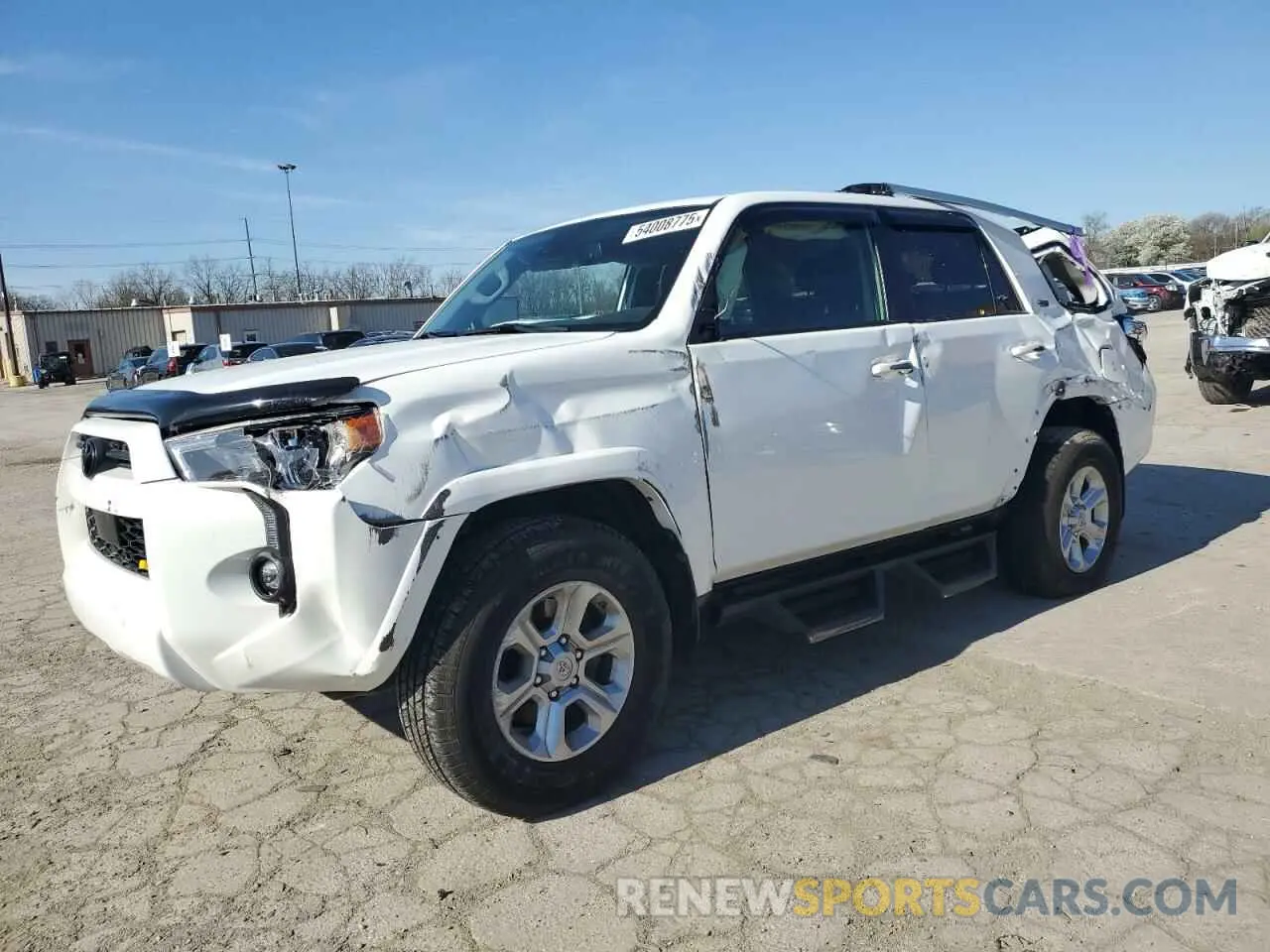 1 Photograph of a damaged car JTEMU5JR7M5868047 TOYOTA 4RUNNER 2021