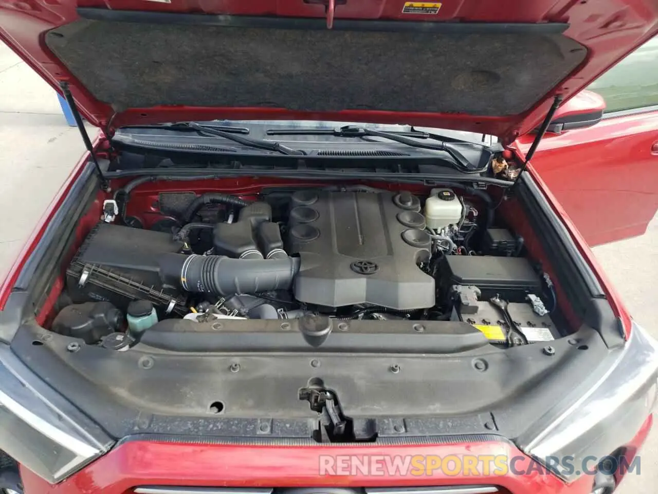11 Фотография поврежденного автомобиля JTEMU5JR7M5949159 TOYOTA 4RUNNER 2021