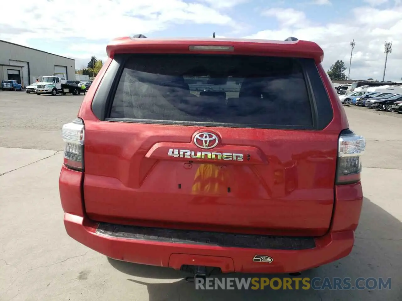 6 Фотография поврежденного автомобиля JTEMU5JR7M5949159 TOYOTA 4RUNNER 2021