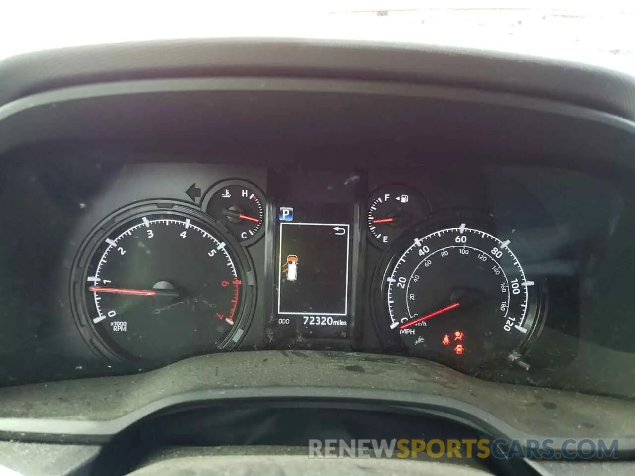 9 Фотография поврежденного автомобиля JTEMU5JR7M5949159 TOYOTA 4RUNNER 2021