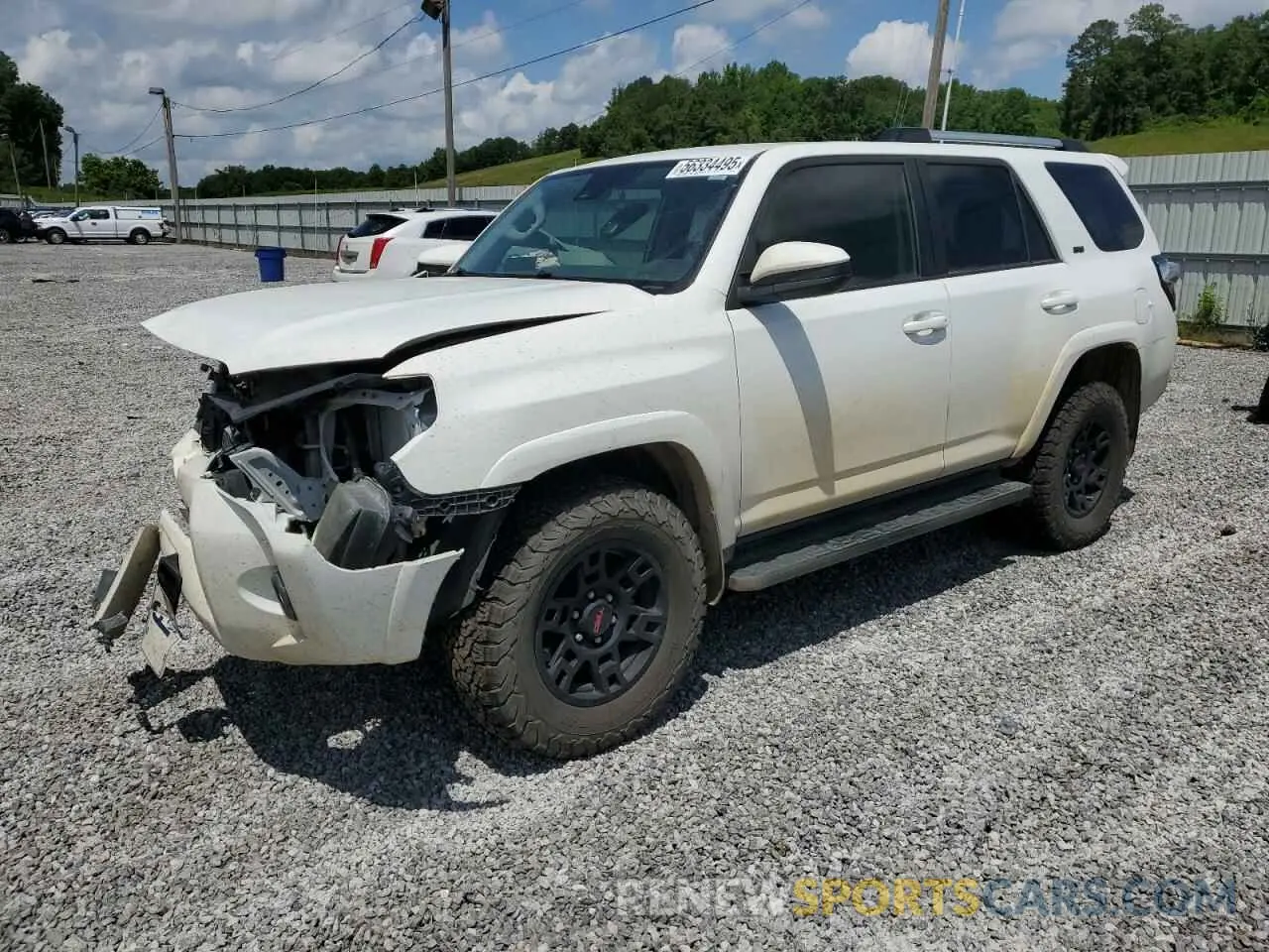 1 Фотография поврежденного автомобиля JTEMU5JRXM5915622 TOYOTA 4RUNNER 2021