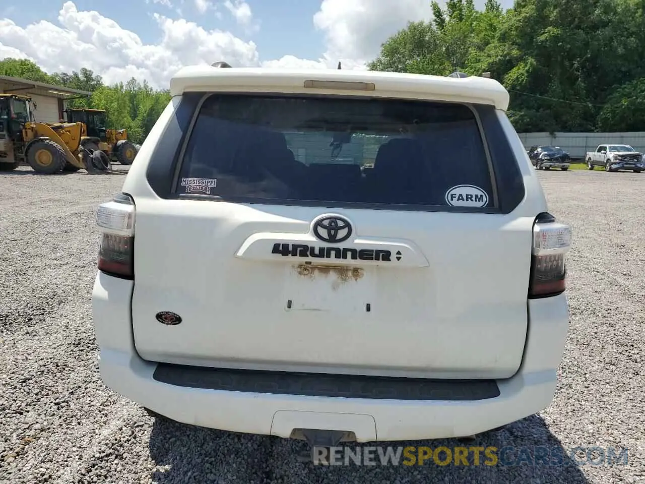 6 Фотография поврежденного автомобиля JTEMU5JRXM5915622 TOYOTA 4RUNNER 2021