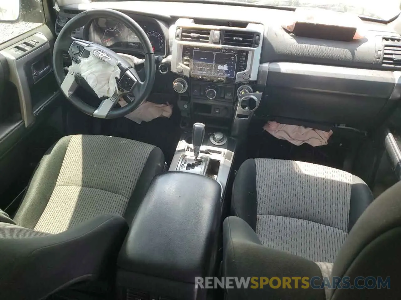 8 Фотография поврежденного автомобиля JTEMU5JRXM5915622 TOYOTA 4RUNNER 2021
