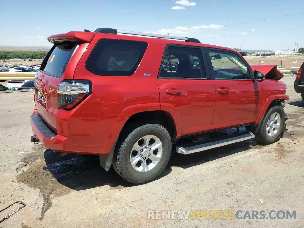 3 Фотография поврежденного автомобиля JTENU5JR0M5856455 TOYOTA 4RUNNER 2021