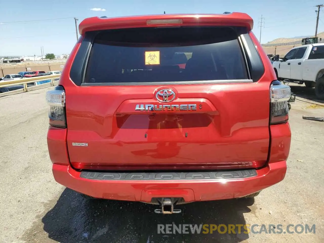 6 Фотография поврежденного автомобиля JTENU5JR0M5856455 TOYOTA 4RUNNER 2021